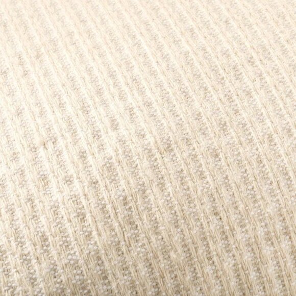 Hearth & Hand Indoor or Outdoor Natural & Green Trim Textured 18" Accent Pillow - Picture 3 of 7